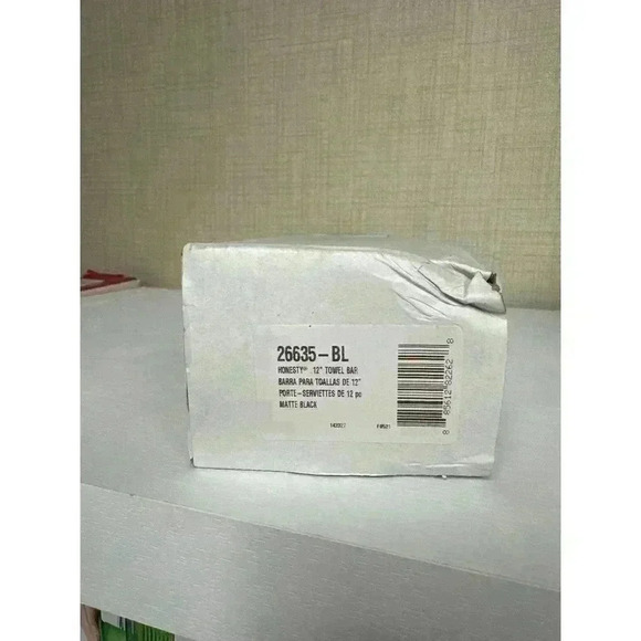 Kohler K-26635-BL Honesty-Towel Bars, Matte Black - Picture 2 of 2